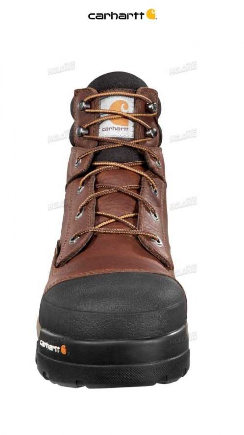 PEANUT OIL TAN LEATHER Carhartt Ground Force 6-Inch Composite Embout Travail Boot PEANUT OIL TAN - Danmark UUI-1115997