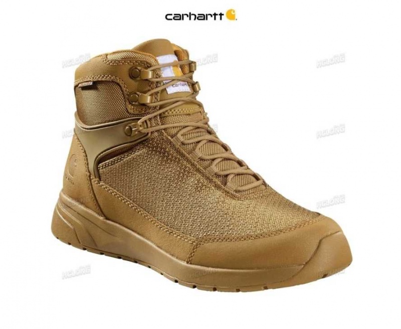 Marron Carhartt Force 6-Inch Non-Sécurité Embout Travail Boot - Danmark FHZ-7088176