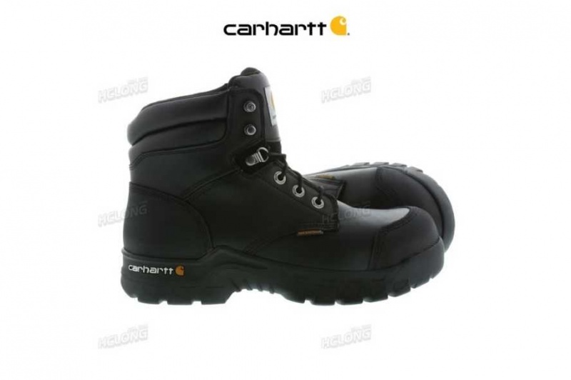 Noir Carhartt Rugged Flex 6-Inch Composite Embout Travail Boot - Danmark HMM-5390692