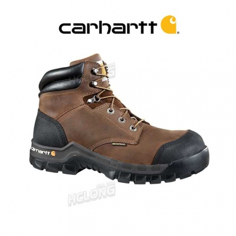 Marron Carhartt Rugged Flex 6-Inch Composite Embout Travail Boot - Danmark SMV-7997788