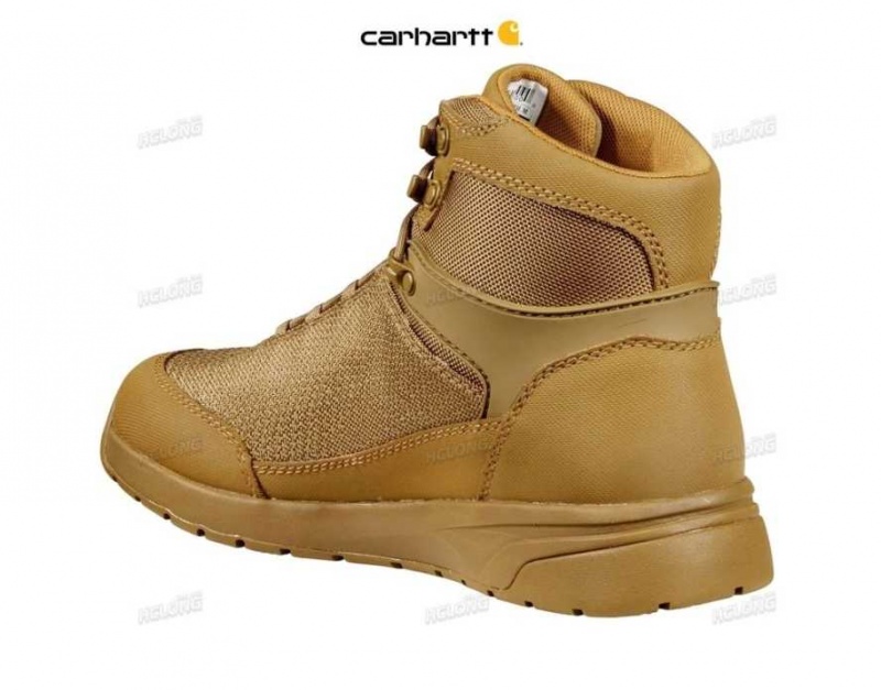 Marron Carhartt Force 6-Inch Non-Sécurité Embout Travail Boot - Danmark FHZ-7088176