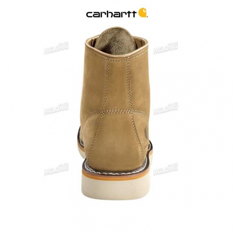 Kaki Carhartt Legere 6-Inch Moc Non-Sécurité Embout Wedge Boot - Danmark TGX-1112591