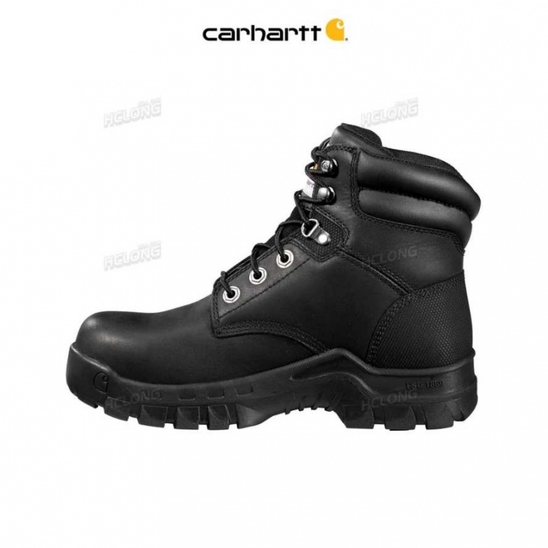 Noir Carhartt Rugged Flex 6-Inch Travail Boot - Danmark XPB-4404377