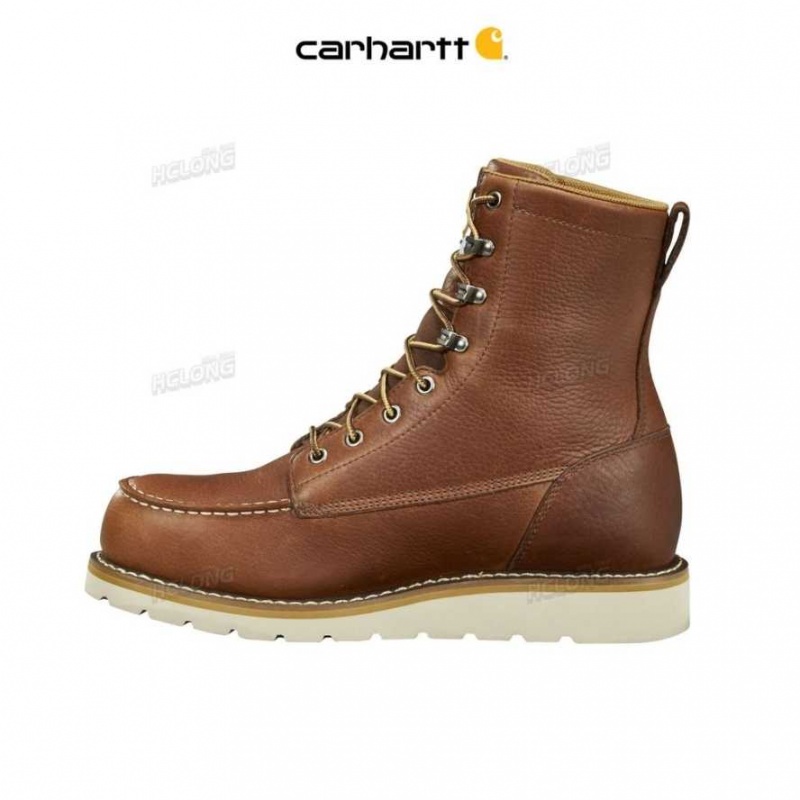 Redwood Carhartt 8-Inch Steel Embout Wedge Boot - Danmark IIZ-6512928