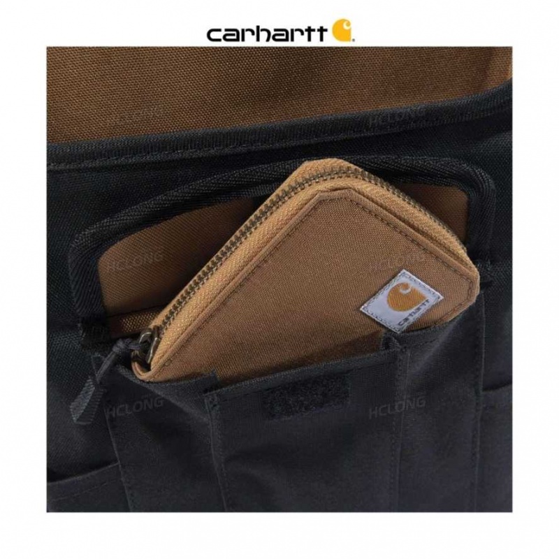 Noir Carhartt Front Seat Car Organizer - Danmark SOW-0284402