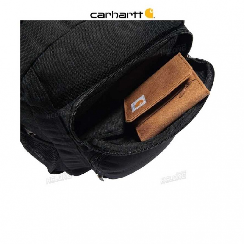 Noir Carhartt 27L Single-Compartment Backpack - Danmark PWC-9260574