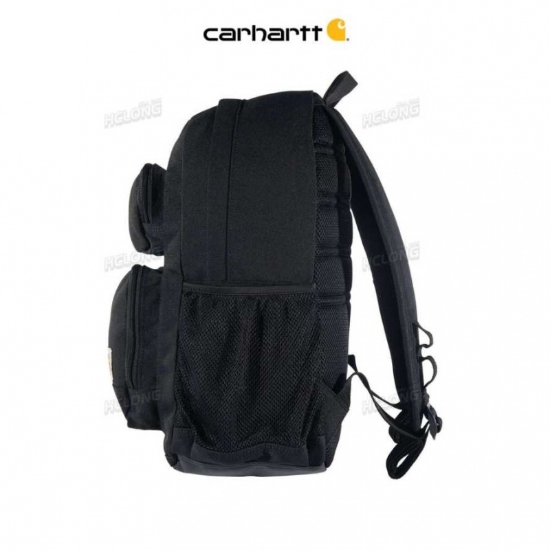 Noir Carhartt 27L Single-Compartment Backpack - Danmark PWC-9260574