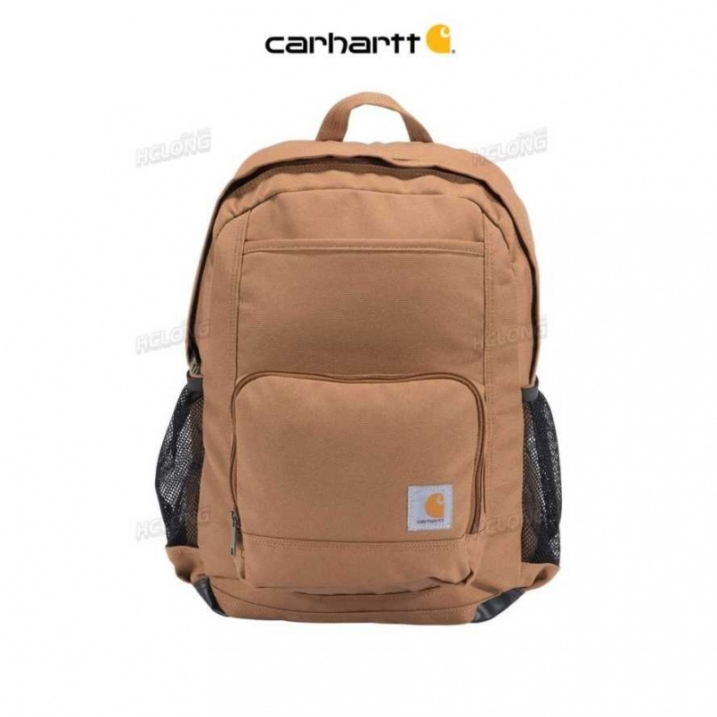 Marron Carhartt 23L Single-Compartment Backpack - Danmark HEW-7568245