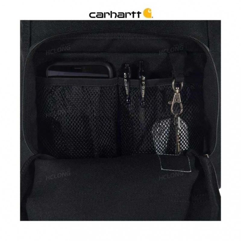 Noir Carhartt 23L Single-Compartment Backpack - Danmark UMF-8200341