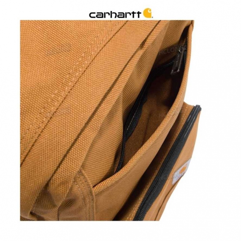 Marron Carhartt 23L Single-Compartment Backpack - Danmark HEW-7568245