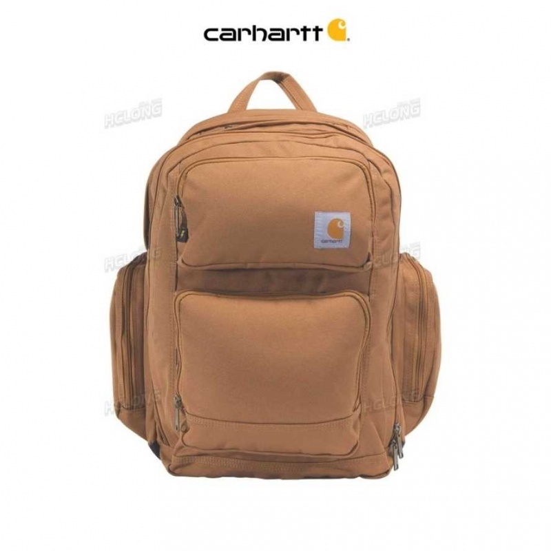 Marron Carhartt 35L Triple-Compartment Backpack - Danmark ACV-2112203