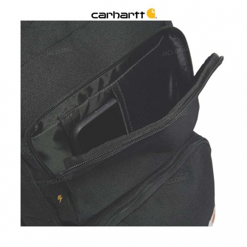 Noir Carhartt 28L Dual-Compartment Backpack - Danmark POC-6262875