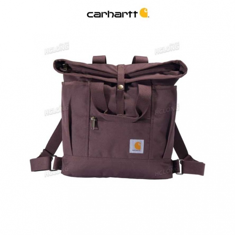 Bordeaux Carhartt Convertible Backpack Tote - Danmark MNP-0962666