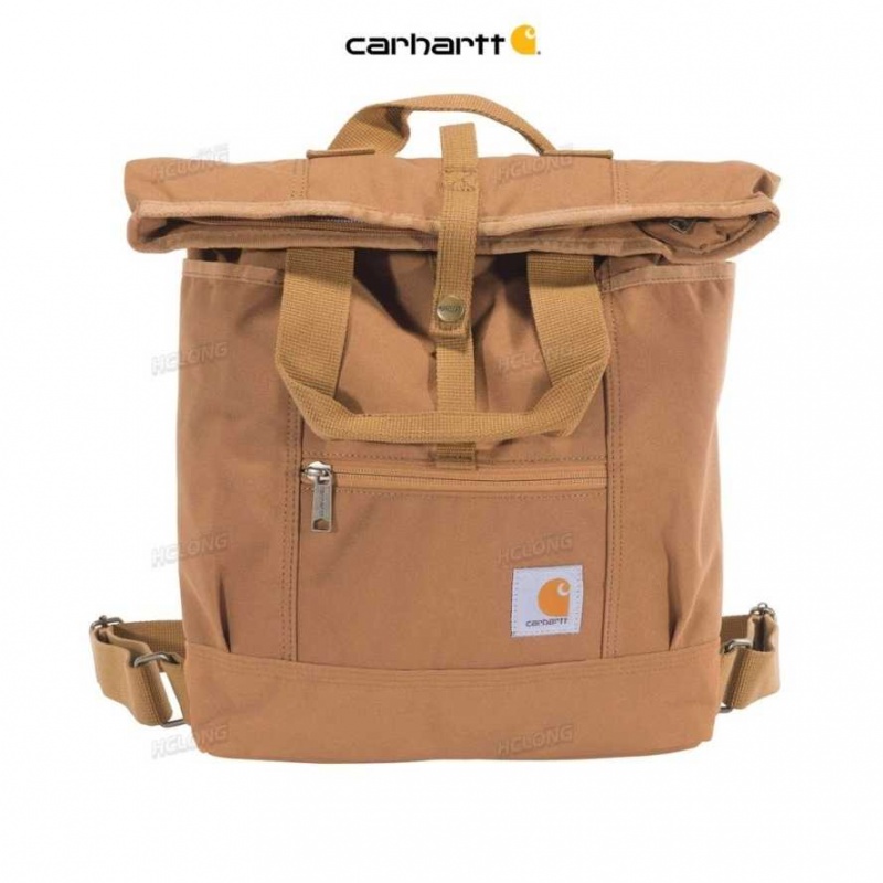 Marron Carhartt Convertible Backpack Tote - Danmark PRF-5371555