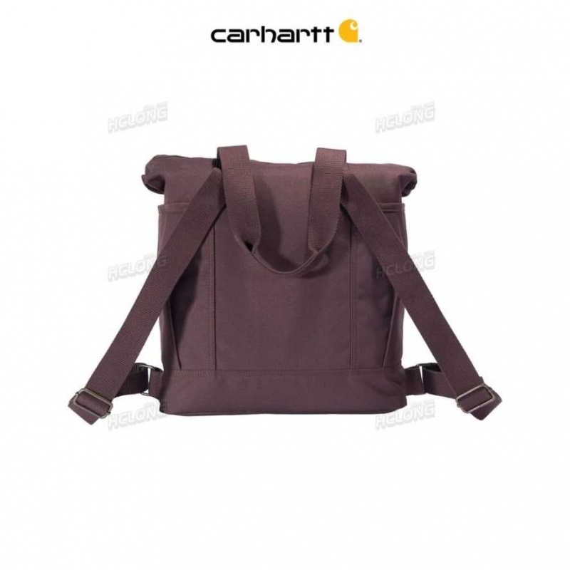 Bordeaux Carhartt Convertible Backpack Tote - Danmark MNP-0962666