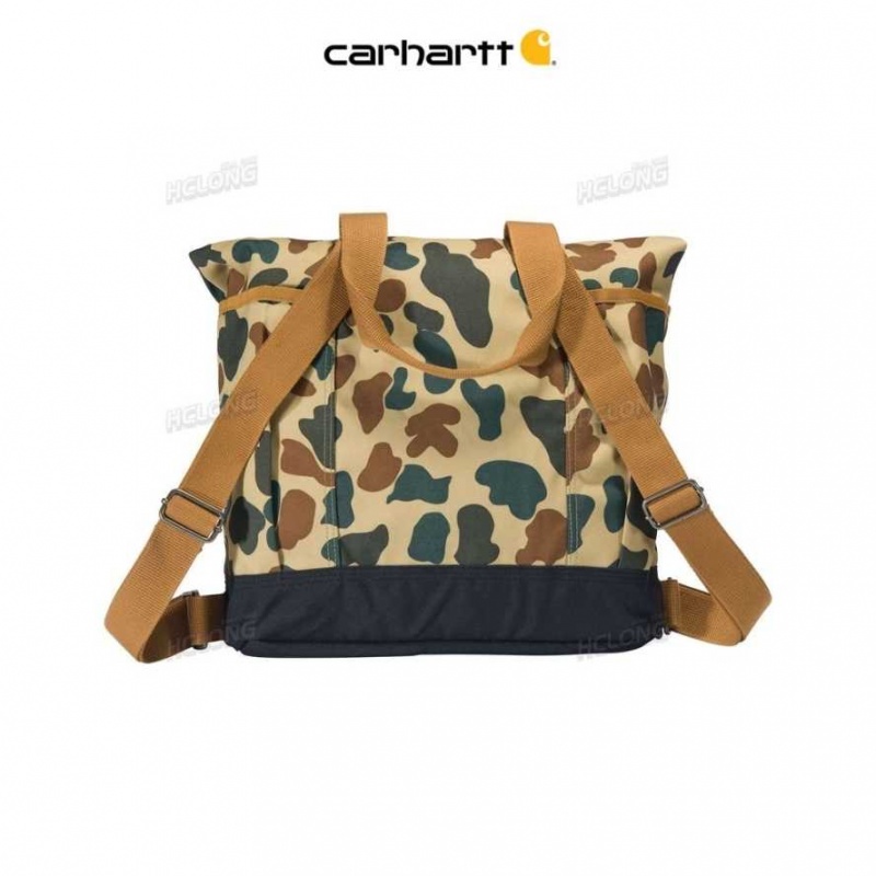 Camouflage Carhartt Convertible Backpack Tote - Danmark ZZS-1772154