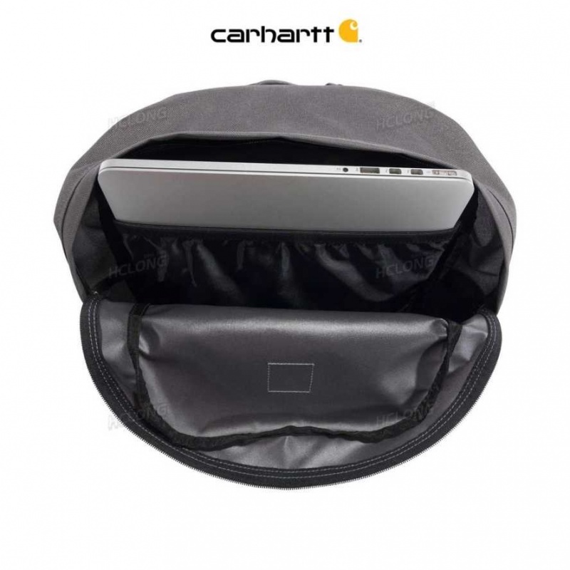 Gray Carhartt 21L Classiche Laptop Daypack - Danmark UBT-3583128