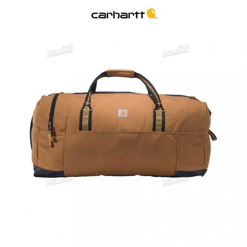 Marron Carhartt 120L Classiche Duffel - Danmark OXZ-1721932