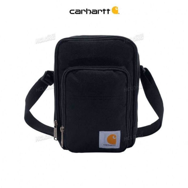 Noir Carhartt Crossbody Zip Bag - Danmark TAT-0078596