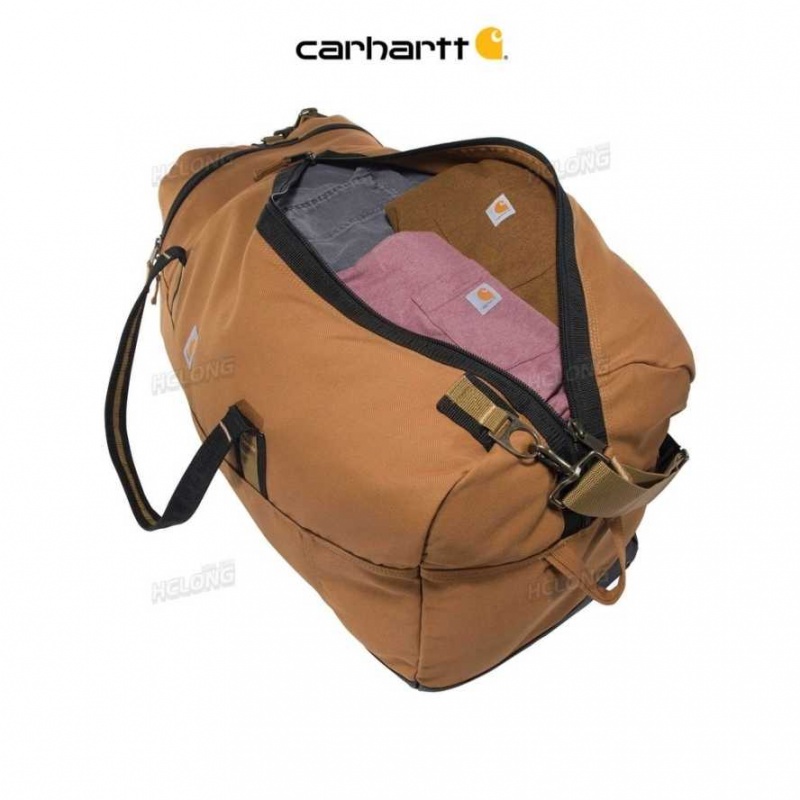 Marron Carhartt 120L Classiche Duffel - Danmark OXZ-1721932