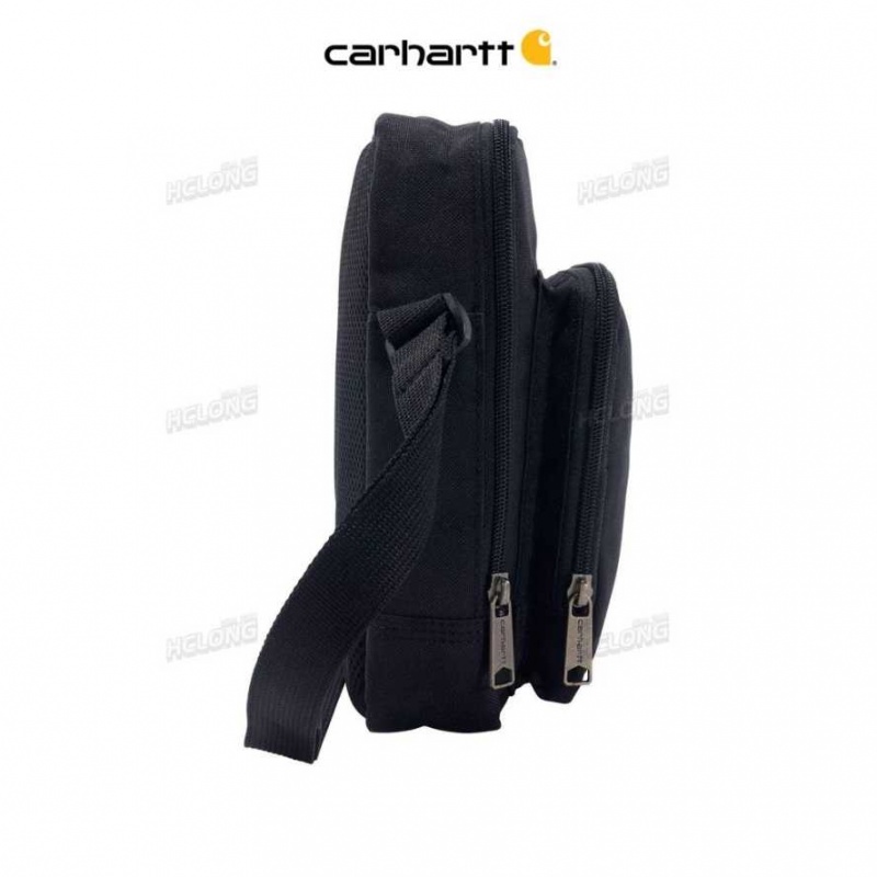 Noir Carhartt Crossbody Zip Bag - Danmark TAT-0078596