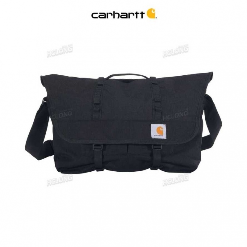 Noir Carhartt Cargo Series Messenger Bag - Danmark EVD-3417489