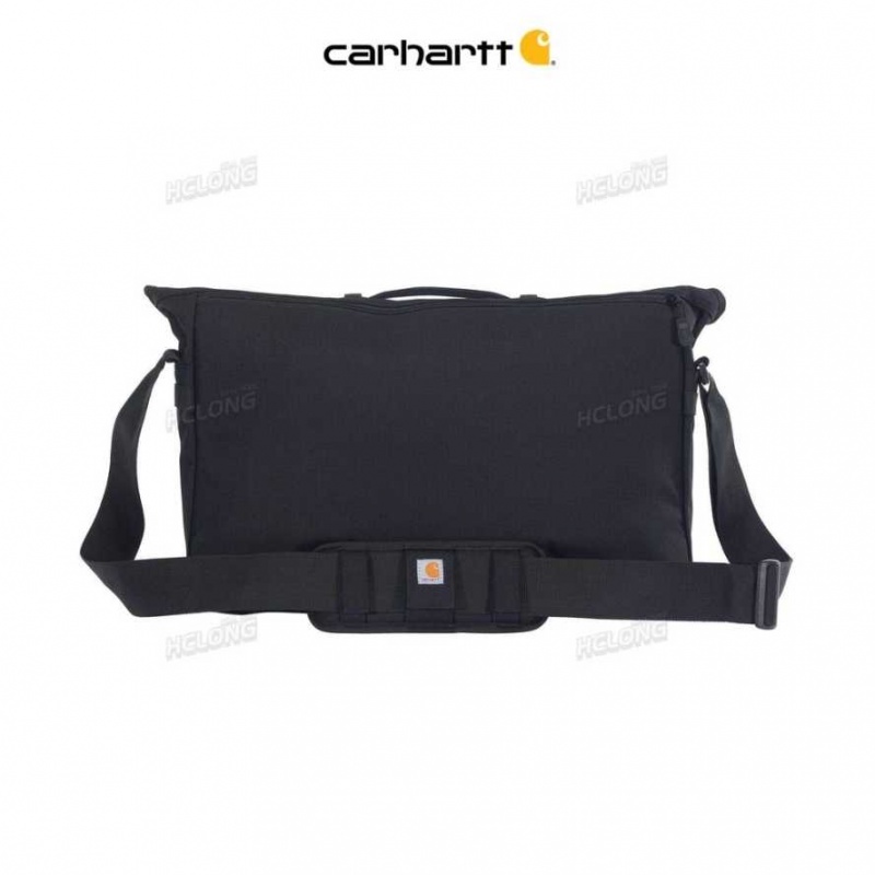 Noir Carhartt Cargo Series Messenger Bag - Danmark EVD-3417489