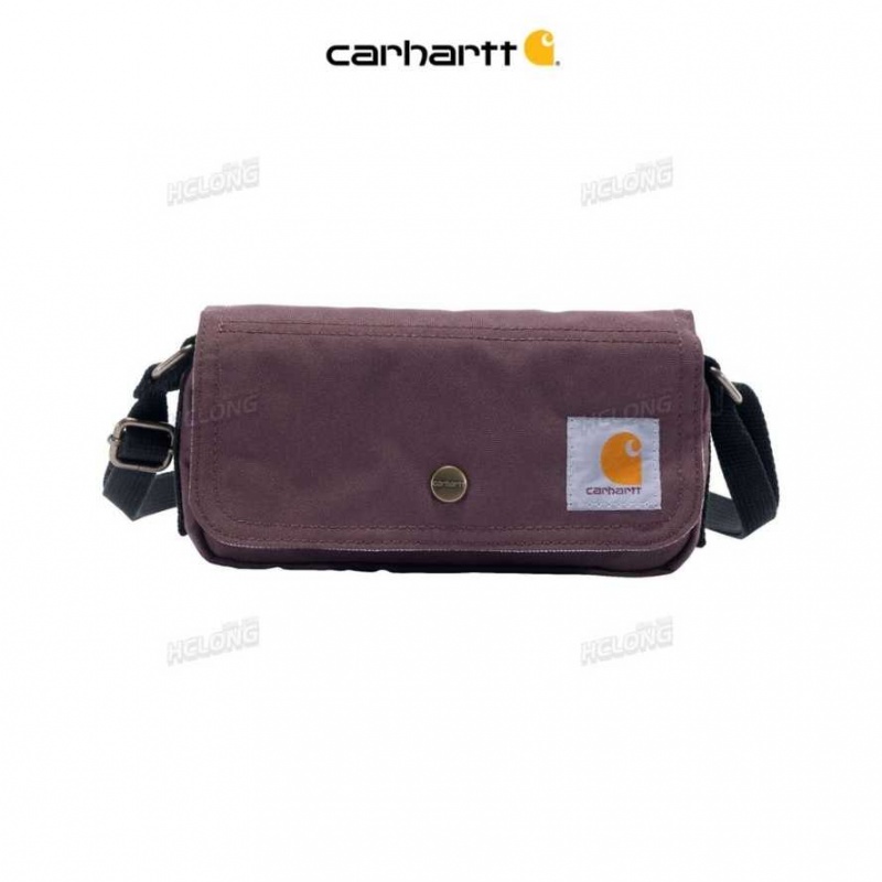 Bordeaux Carhartt Crossbody Horizontal Bag - Danmark QGW-9031310