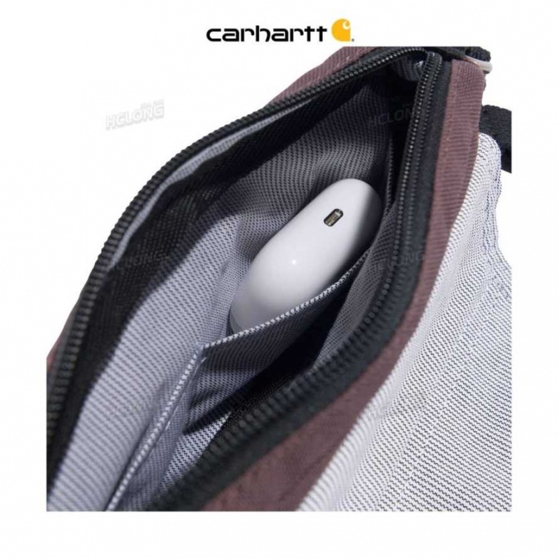 Bordeaux Carhartt Crossbody Horizontal Bag - Danmark OPZ-0723810