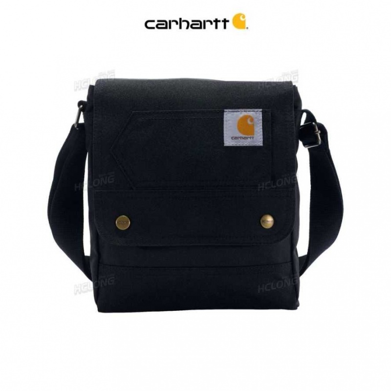 Noir Carhartt Cross Body Snap Bag - Danmark DOR-5910366