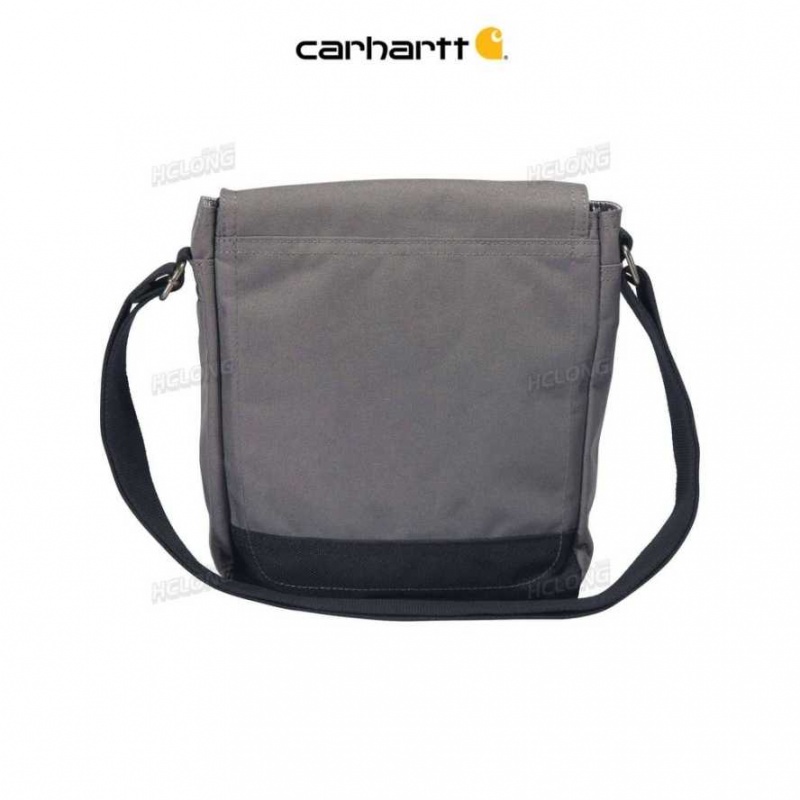 Gray Carhartt Cross Body Snap Bag - Danmark QDS-5423344