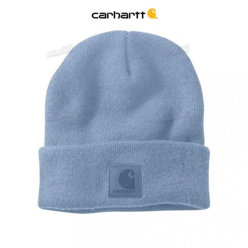 Bleu Carhartt Tonal Patch Beanie - Danmark ENF-8657817