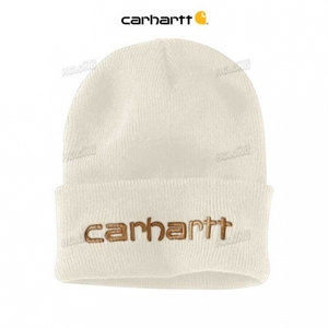 Blanche Carhartt Knit Insulated Logo Graphique Cuffed Beanie - Danmark WBY-0973696