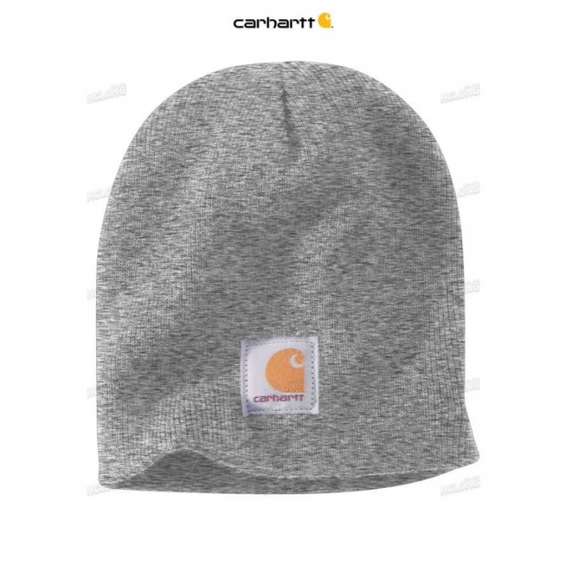 Heather Gray Carhartt Knit Beanie Heather - Danmark RWD-7355034