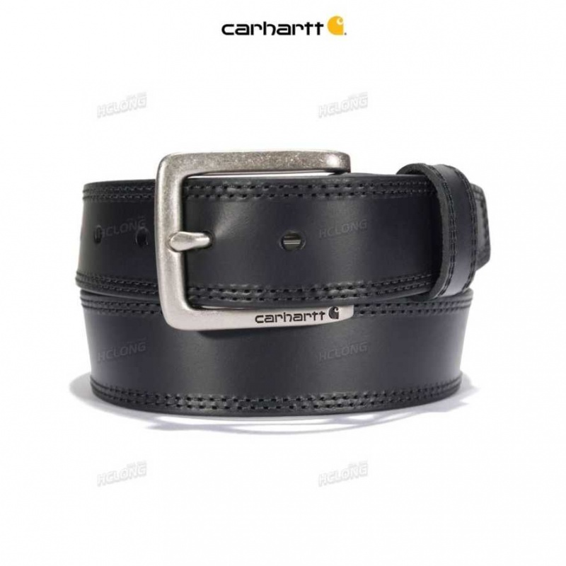 Noir Carhartt Hamilton Belt - Danmark MMS-5438737