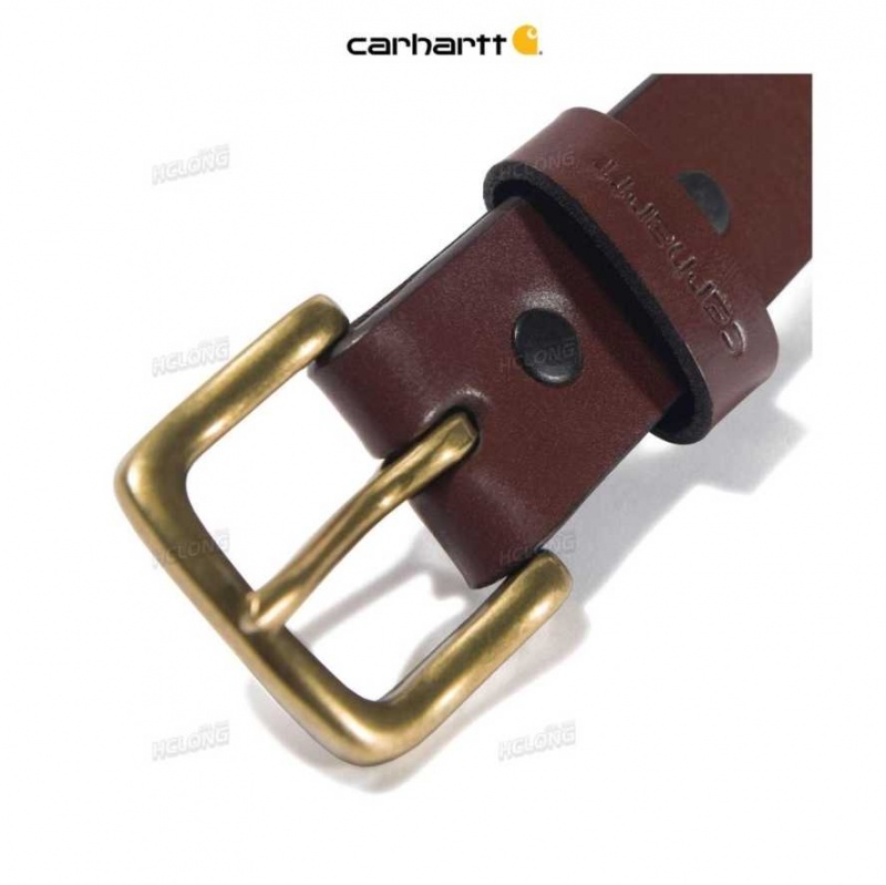 Marron Carhartt Hamilton Belt - Danmark SND-4576381