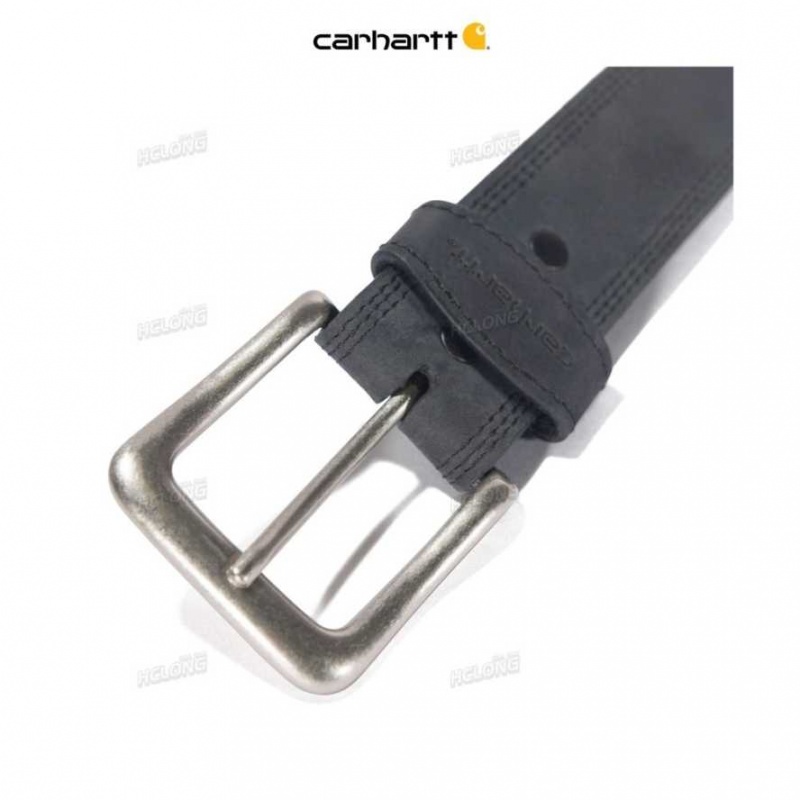 Noir Carhartt Detroit Belt - Danmark ELB-0165823