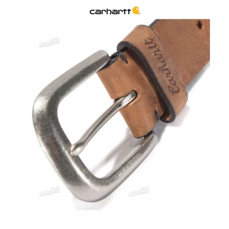 Marron Carhartt Continuous Belt - Danmark JQH-3440390