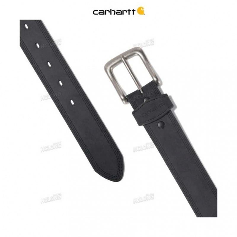 Noir Carhartt Detroit Belt - Danmark ELB-0165823