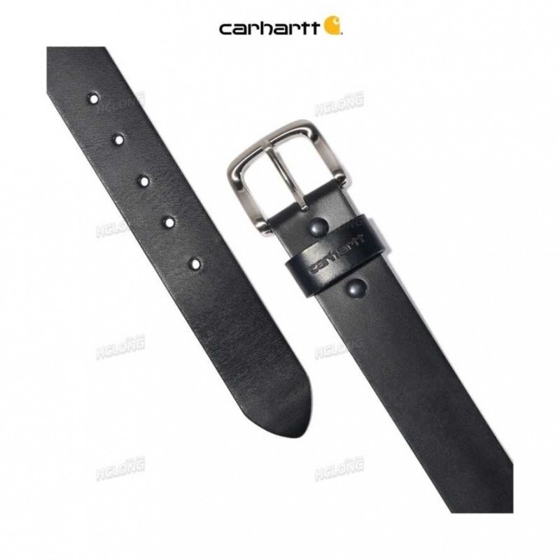 Noir Carhartt Journeyman Belt - Danmark MBR-2278602