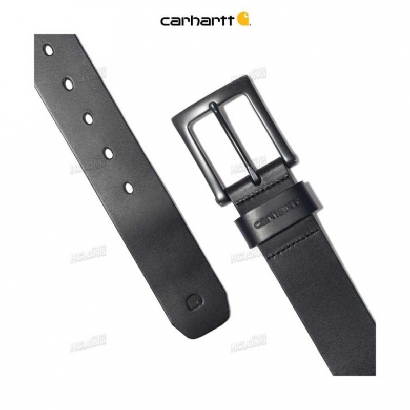 Noir Carhartt Anvil Belt - Danmark TIB-8515219