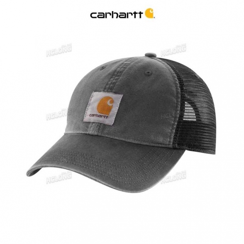 Noir Carhartt Tela Mesh-Back Cap - Danmark GXY-8073044