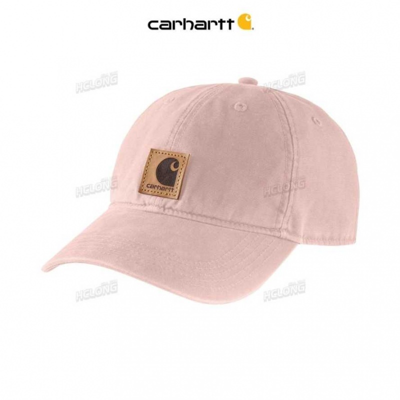 Rose Carhartt Tela Cap - Danmark QHR-6741159