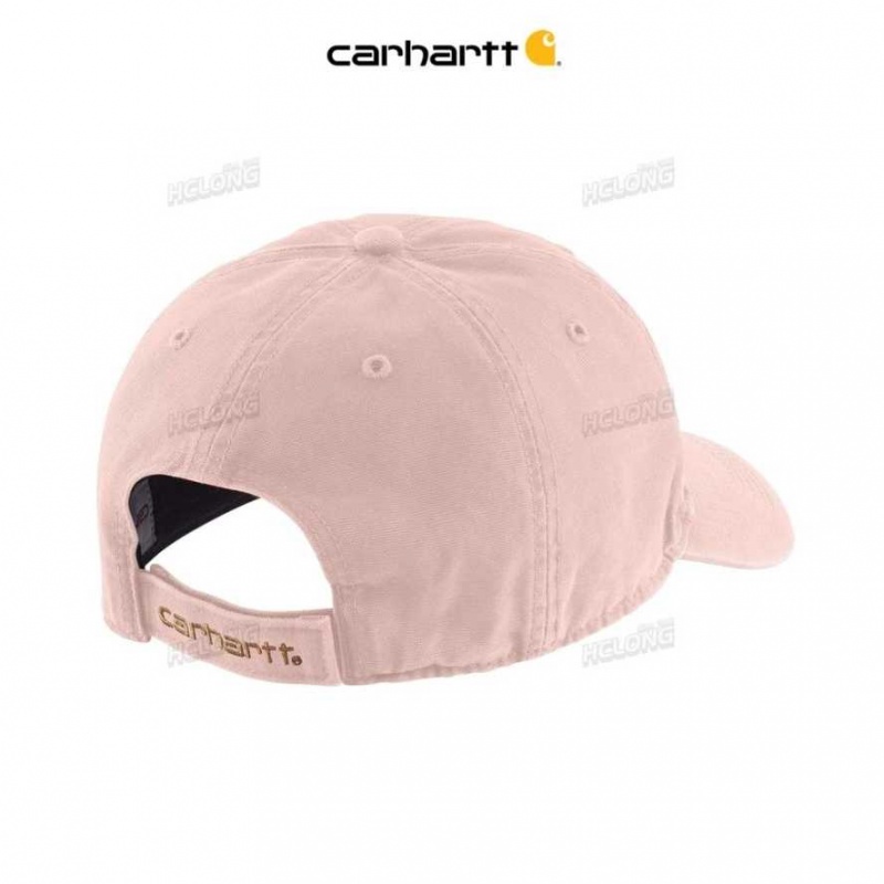 Rose Carhartt Tela Cap - Danmark QHR-6741159