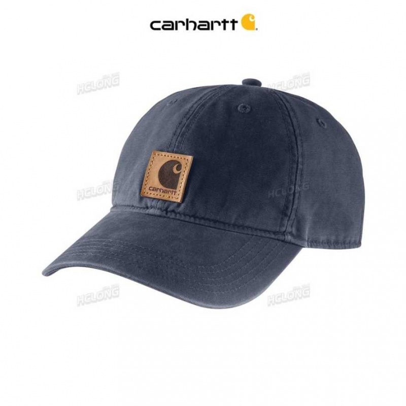 Bleu Marine Carhartt Tela Cap Bleu - Danmark ZDQ-9111897