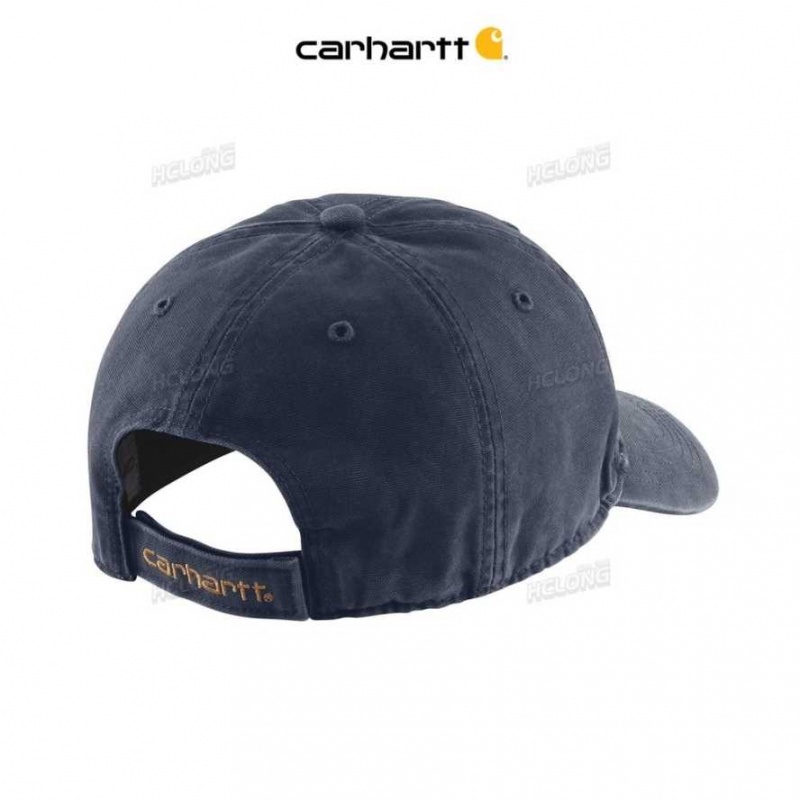 Bleu Marine Carhartt Tela Cap Bleu - Danmark ZDQ-9111897