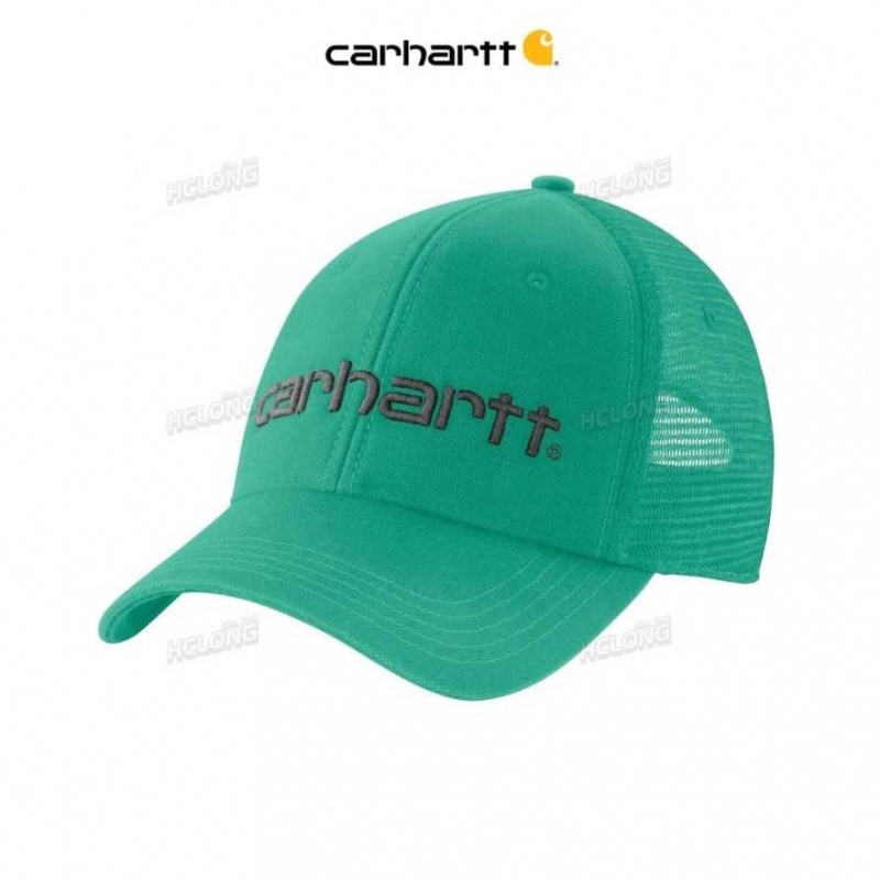 Vert Carhartt Tela Mesh-Back Logo Graphique Cap - Danmark DHJ-2110788