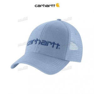 Bleu Carhartt Tela Mesh-Back Logo Graphique Cap - Danmark IJC-3270105