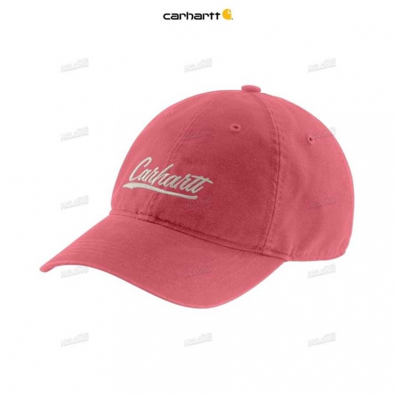 Rosewood Carhartt Tela Script Graphique Cap - Danmark GIJ-9537884