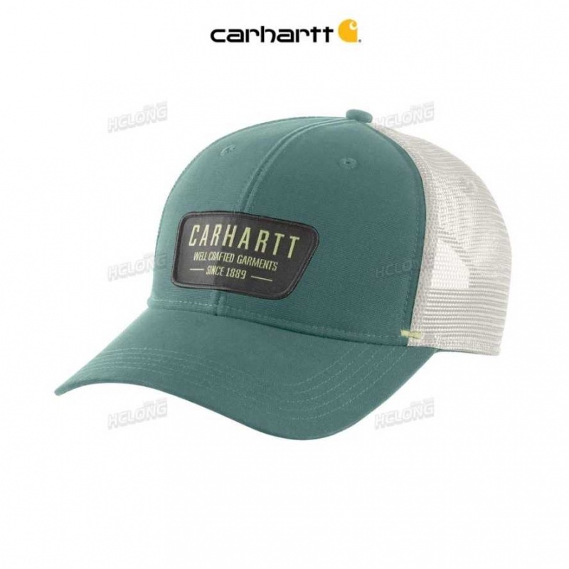 Vert Carhartt Tela Mesh-Back Crafted Patch Cap - Danmark FDP-3901438